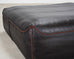 Rolf Benz German Leather 950 Floor Cushion Pouf Ottoman 3 Ft