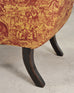 Rose Tarlow Regency Sabreleg Arm Chair with Safari Fabric
