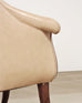 Rose Tarlow Faringale Leather Wing Chair and Ottoman