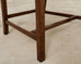 Set Eight Rose Tarlow Walnut Leather Glenna Dining Chairs