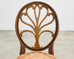 Set of Four Rose Tarlow "Feather" Dining Chairs in Fortuny