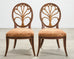Set of Four Rose Tarlow "Feather" Dining Chairs in Fortuny