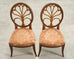 Set of Four Rose Tarlow "Feather" Dining Chairs in Fortuny