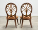 Set of Four Rose Tarlow "Feather" Dining Chairs in Fortuny
