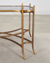 Dennis & Leen Chinoiserie Iron Gilt Tray Cocktail Table