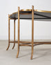 Dennis & Leen Chinoiserie Iron Gilt Tray Cocktail Table
