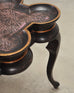 Rose Tarlow Style Chinoiserie Scalloped Lacquer Coffee Table