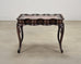 Rose Tarlow Style Chinoiserie Scalloped Lacquer Coffee Table