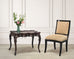 Rose Tarlow Style Chinoiserie Scalloped Lacquer Coffee Table