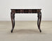 Rose Tarlow Style Chinoiserie Scalloped Lacquer Coffee Table