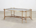 Dennis & Leen Chinoiserie Iron Gilt Tray Cocktail Table