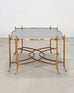 Dennis & Leen Chinoiserie Iron Gilt Tray Cocktail Table