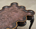 Rose Tarlow Style Chinoiserie Scalloped Lacquer Coffee Table