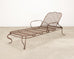 Rose Tarlow Melrose House Twig Iron Garden Chaise Lounge