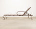 Rose Tarlow Melrose House Twig Iron Garden Chaise Lounge