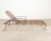 Rose Tarlow Melrose House Twig Iron Garden Chaise Lounge