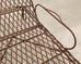 Rose Tarlow Melrose House Twig Iron Garden Chaise Lounge