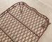 Rose Tarlow Melrose House Twig Iron Garden Chaise Lounge