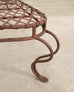 Rose Tarlow Melrose House Twig Iron Garden Chaise Lounge
