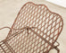 Rose Tarlow Melrose House Twig Iron Garden Chaise Lounge