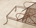 Rose Tarlow Melrose House Twig Iron Garden Chaise Lounge