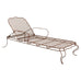 Rose Tarlow Melrose House Twig Iron Garden Chaise Lounge