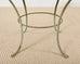 Rose Tarlow Iron Twig Stone Top Garden Dining Suite