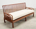 Pair of Michael Taylor Style Ming Inspired Hardwood Sofas
