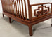 Pair of Michael Taylor Style Ming Inspired Hardwood Sofas