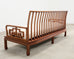 Pair of Michael Taylor Style Ming Inspired Hardwood Sofas