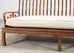 Pair of Michael Taylor Style Ming Inspired Hardwood Sofas