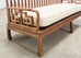 Pair of Michael Taylor Style Ming Inspired Hardwood Sofas