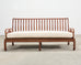 Pair of Michael Taylor Style Ming Inspired Hardwood Sofas
