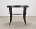 Barbara Baker for Baker Art Deco Walnut Fluted Center Table