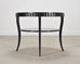 Barbara Baker for Baker Art Deco Walnut Fluted Center Table