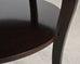 Barbara Baker for Baker Art Deco Walnut Fluted Center Table