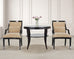Barbara Baker for Baker Art Deco Walnut Fluted Center Table