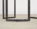 Thomas Pheasant for McGuire Faux Bois Bronze Center Dining Table