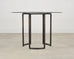 Thomas Pheasant for McGuire Faux Bois Bronze Center Dining Table