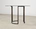 Thomas Pheasant for McGuire Faux Bois Bronze Center Dining Table