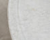 Italian Round Iron Carrara Marble Center or Garden Table