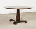 Thomas Pheasant for Baker Mahogany Round Pedestal Dining Table