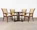 Thomas Pheasant for Baker Mahogany Round Pedestal Dining Table