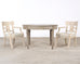 Set of Michael Taylor Neoclassical White Klismos Dining Chairs