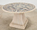 Italian Neoclassical Style Pietra Dura Marble Center Dining Table