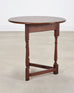 Ralph Lauren Country English Style Walnut Cricket Pub Table