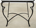 Set of Six Mario Papperzini Style Iron Garden Dining Chairs