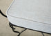 Set of Six Mario Papperzini Style Iron Garden Dining Chairs