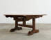 19th Century French Pine Tilt Top Vendange Dining Table