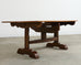 19th Century French Pine Tilt Top Vendange Dining Table